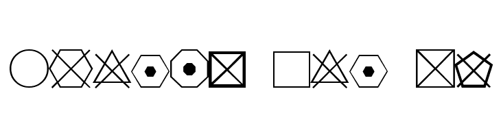 ESRI Geometric Symbols  Free Fonts Download