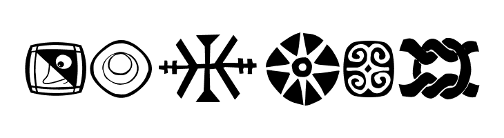 AfricanSymbols  Free Fonts Download
