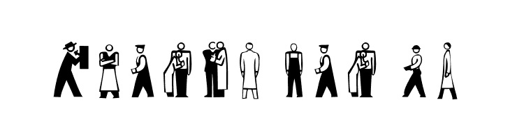 Persons  Free Fonts Download