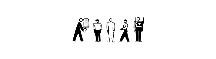 Persons  Free Fonts Download