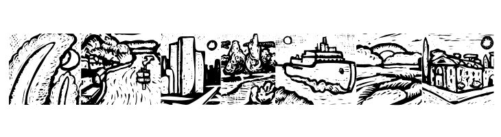 Landscapes  Free Fonts Download