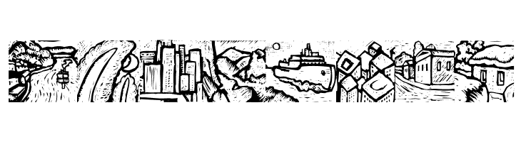 Landscapes  Free Fonts Download