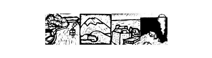 Landscapes  Free Fonts Download