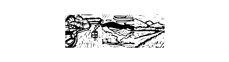 Landscapes  Free Fonts Download