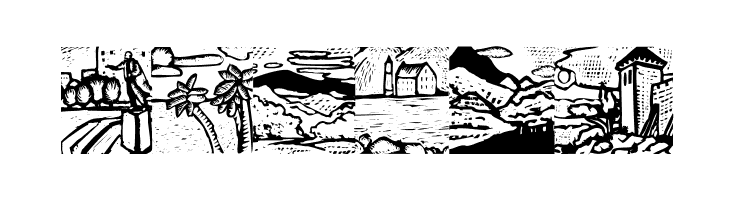 Landscapes  Free Fonts Download