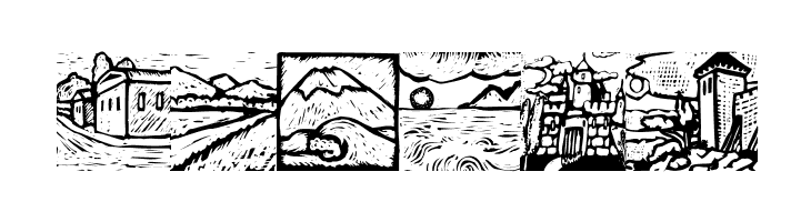 Landscapes  Free Fonts Download