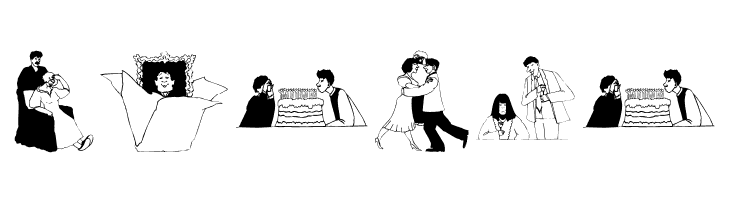 BirthdaySurprises  Free Fonts Download