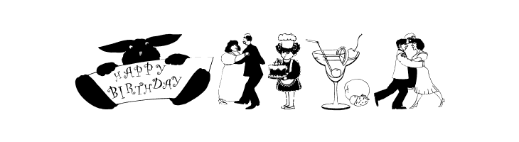 BirthdaySurprises  Free Fonts Download