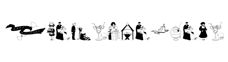 BirthdaySurprises  Free Fonts Download