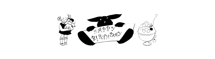 BirthdaySurprises  Free Fonts Download