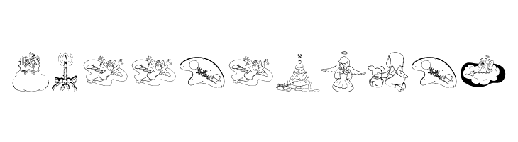 Weihnacht2006  Free Fonts Download