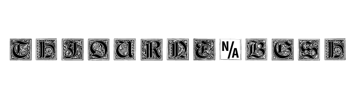 Gebetsbuch Initialen  Free Fonts Download
