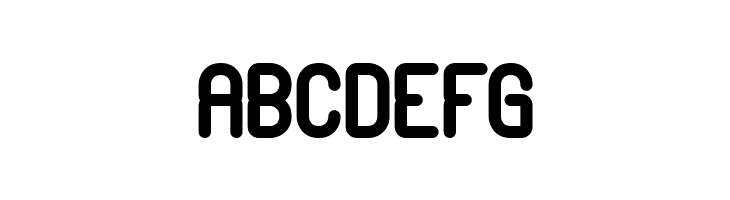 Nanosecond Thick BRK  Free Fonts Download