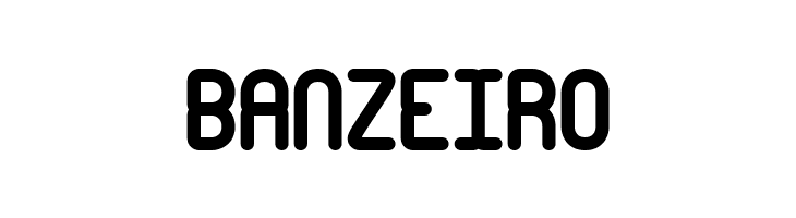 Nanosecond Thick BRK  Free Fonts Download