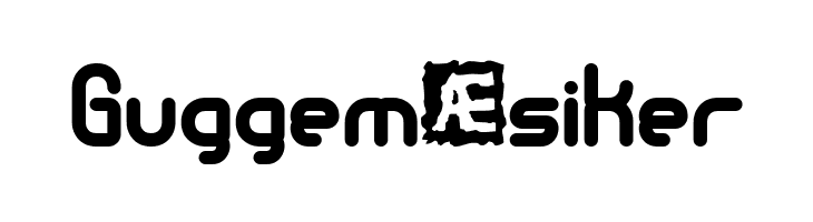 Nanosecond Thick BRK  Free Fonts Download