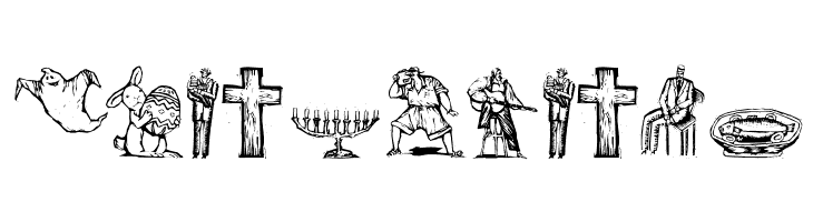 WoodcutsFive  Free Fonts Download