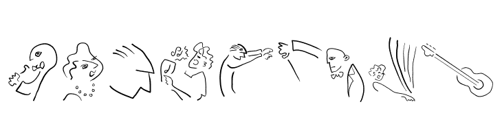 Wacomusish  Free Fonts Download