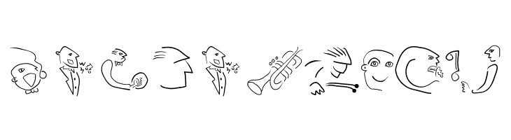 Wacomusish  Free Fonts Download