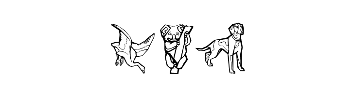Zoobats  Free Fonts Download