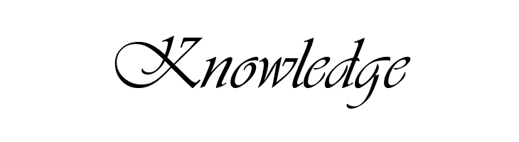 Knowledge Better Off 1 Font