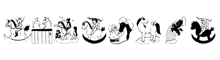 Horses  Free Fonts Download