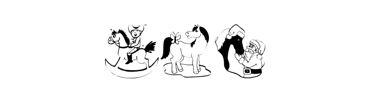 Horses  Free Fonts Download