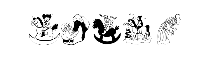 Horses  Free Fonts Download