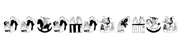 Horses  Free Fonts Download