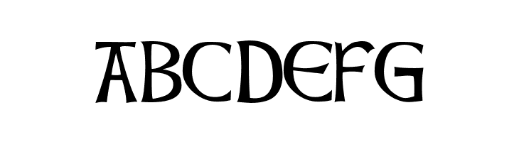 Celtic Hand  Free Fonts Download