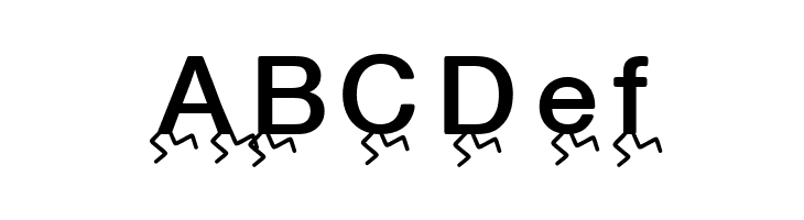 RunningLetters  Free Fonts Download
