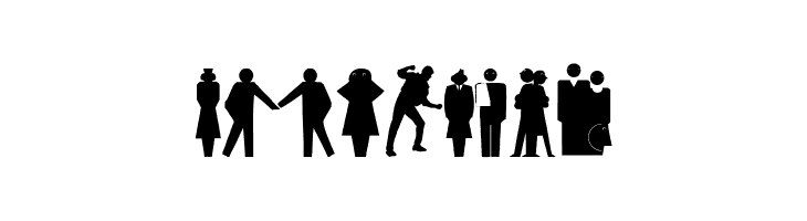 SilhousKette  Free Fonts Download