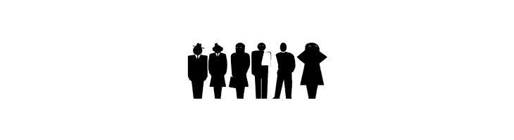 SilhousKette  Free Fonts Download