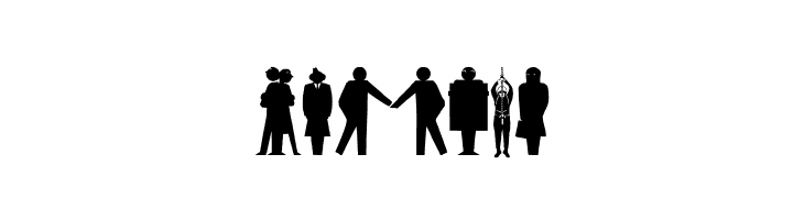 SilhousKette  Free Fonts Download