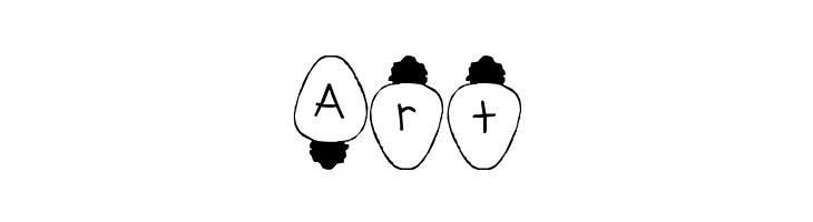 Christmas Lights  Free Fonts Download