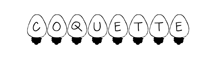 Christmas Lights  Free Fonts Download