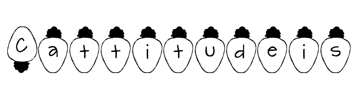 Christmas Lights  Free Fonts Download