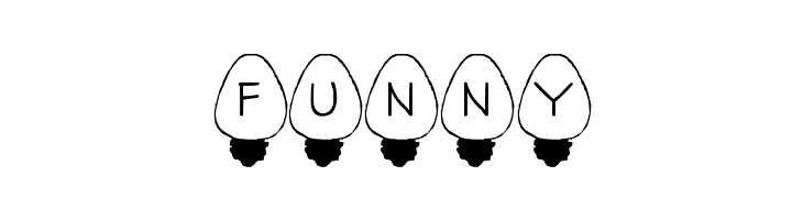 Christmas Lights  Free Fonts Download