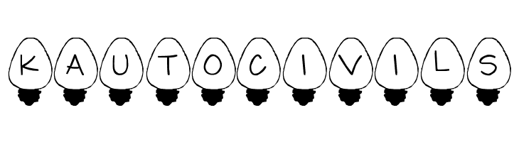 Christmas Lights  Free Fonts Download