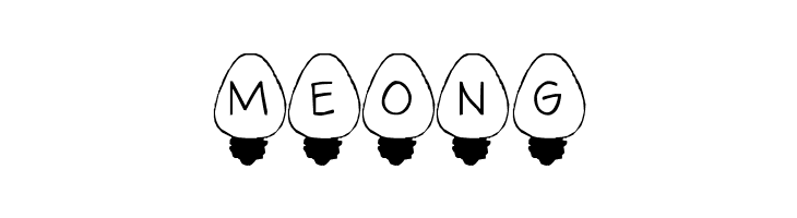 Christmas Lights  Free Fonts Download