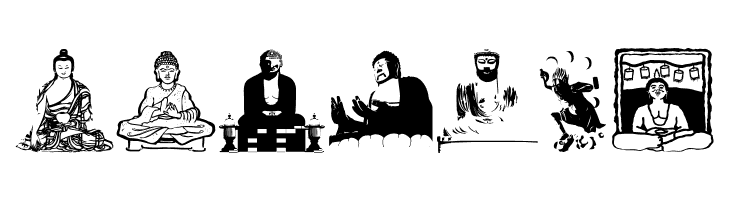 BuddhismTwo  Free Fonts Download