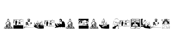 BuddhismTwo  Free Fonts Download