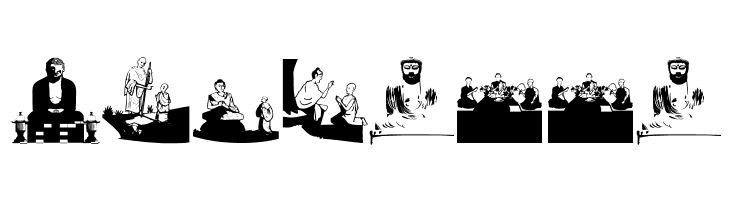 BuddhismTwo  Free Fonts Download