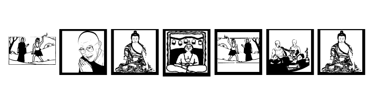 BuddhismTwo  Free Fonts Download