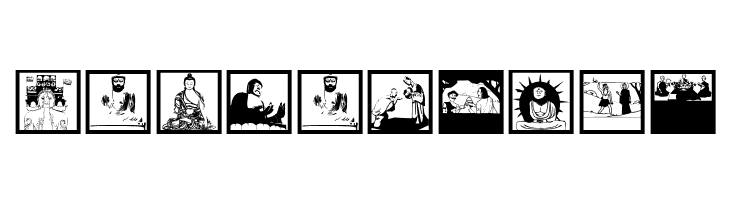 BuddhismTwo  Free Fonts Download