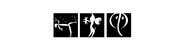 BeforeAlphabets-Night  Free Fonts Download