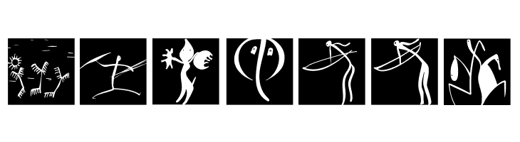 BeforeAlphabets-Night  Free Fonts Download