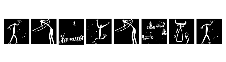 BeforeAlphabets-Night  Free Fonts Download