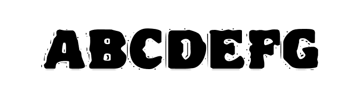 VTC NightOfTheDrippyDeadFatCaps  Free Fonts Download