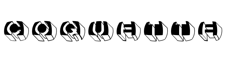 LetterBuildingsRoundContrast  Free Fonts Download