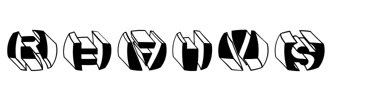 LetterBuildingsRoundContrast  Free Fonts Download